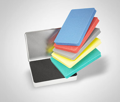 PE Design Verpackungsschaum SH400 Verpackungsschaum Design PE SH400 in verschiedenen Farben